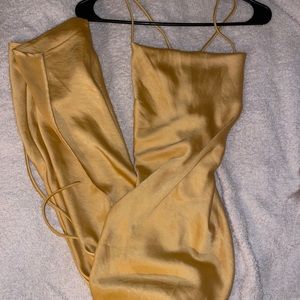 Meshki Satin Gown Size XS